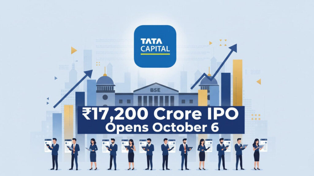 Tata Capital ₹17,200 Crore IPO to Open on October 6 – All You Need to Know