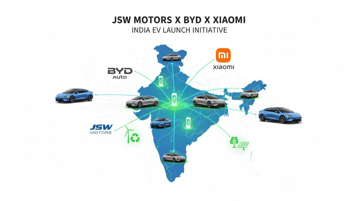 JSW Motors May Partner with BYD, Xiaomi for India EV Launch