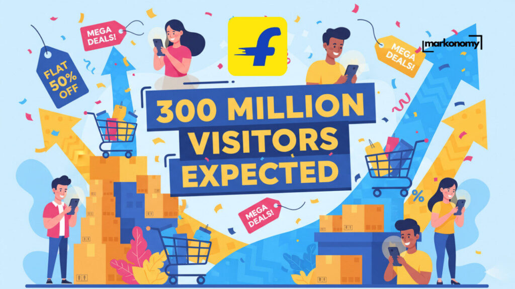 Flipkart Targets 300 Million Visitors for Big Billion Days 2025