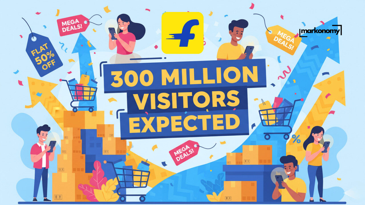 Flipkart Targets 300 Million Visitors for Big Billion Days 2025
