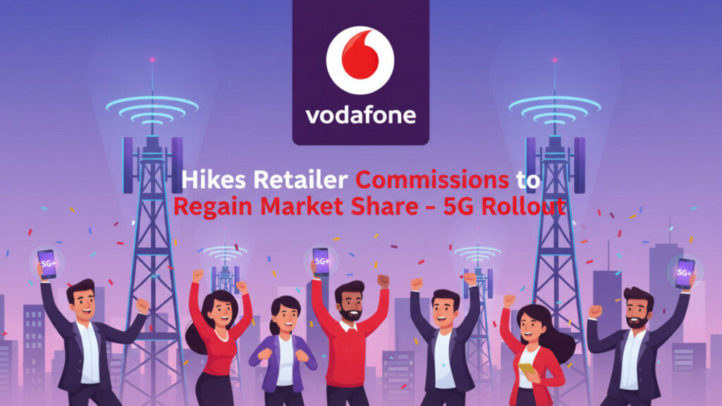 Vodafone Idea Hikes Retailer Commissions to Regain Market Share Amid 5G Rollout
