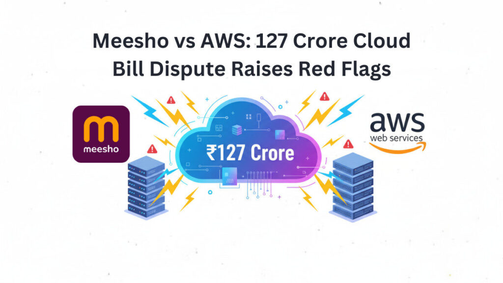 Meesho vs AWS: ₹127 Crore Cloud Bill Dispute Raises Startup Concerns
