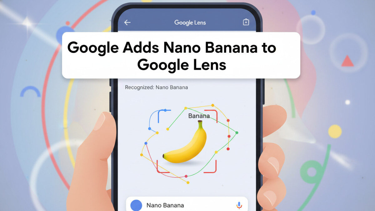 Google Lens Adds Nano Banana: Fun and Educational AR Feature