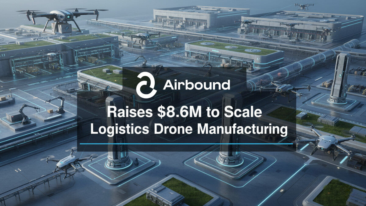 Airbound Raises $8.6 Mn To Scale Logistics Drone Manufacturing
