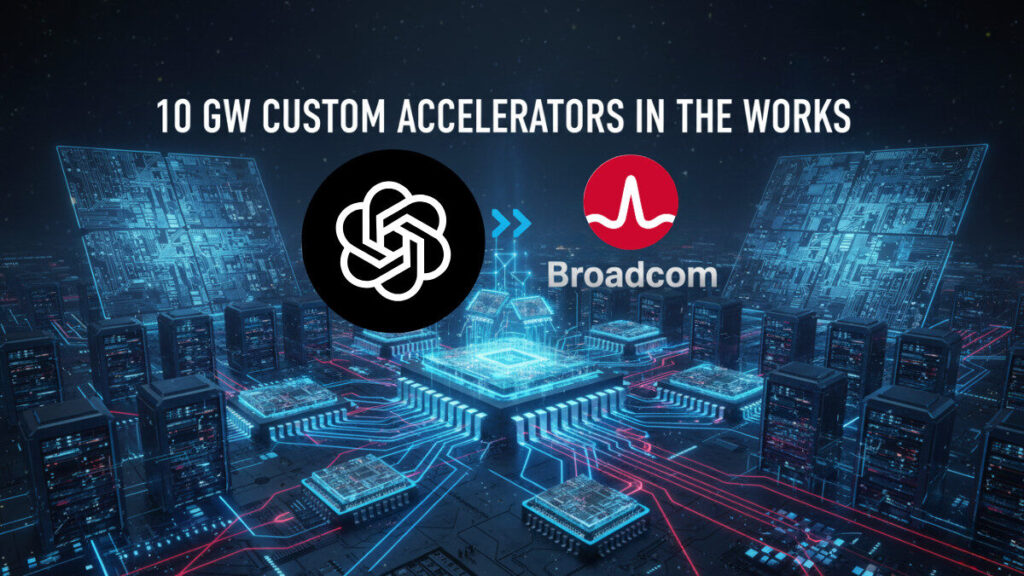 OpenAI Signs Chip Deal with Broadcom | 10 GW Custom AI Accelerators Announced