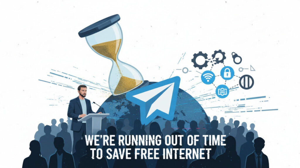 Telegram CEO Warns: “We’re Running Out of Time to Save Free Internet”