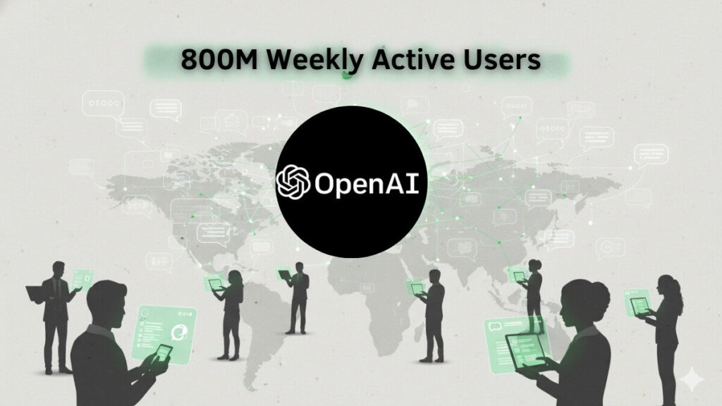 ChatGPT Hits 800 Million Weekly Active Users | OpenAI’s Growth Story