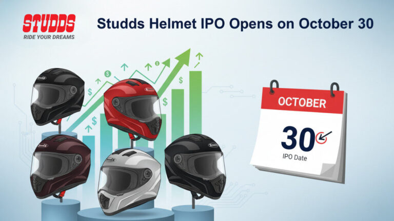 Studds Helmet IPO Opens October 30, 2025 – Price Band, Dates & Details
