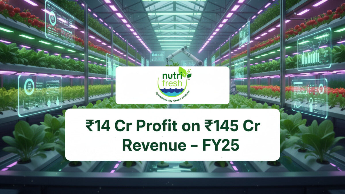 Nutrifresh Reports ₹14 Cr Profit on ₹145 Cr Revenue in FY25 | Agritech Growth