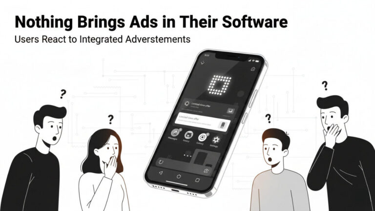 Nothing Introduces Ads in Its Software | Users React to New Update