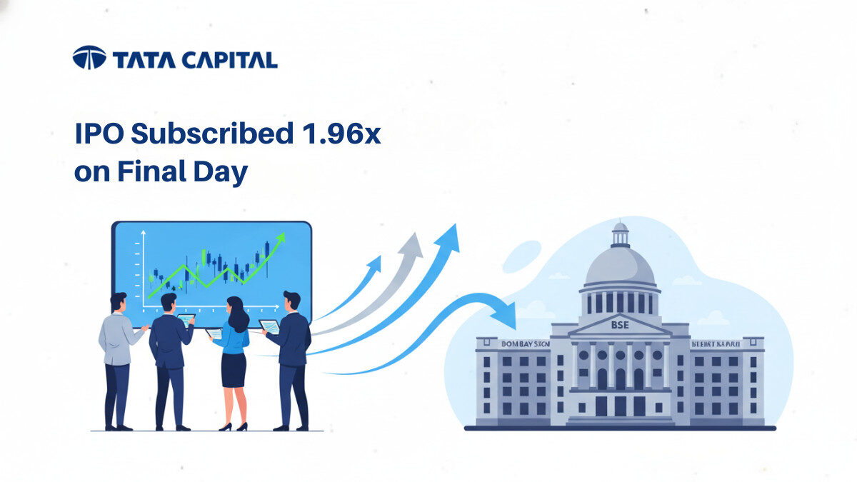Tata Capital IPO Subscribed 1.96x | Strong Investor Response & Listing Outlook