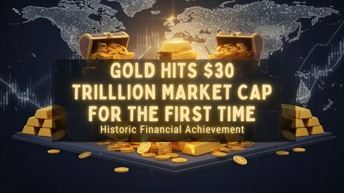 Gold Hits $30 Trillion Market Cap for the First Time | Global Gold Prices Soar