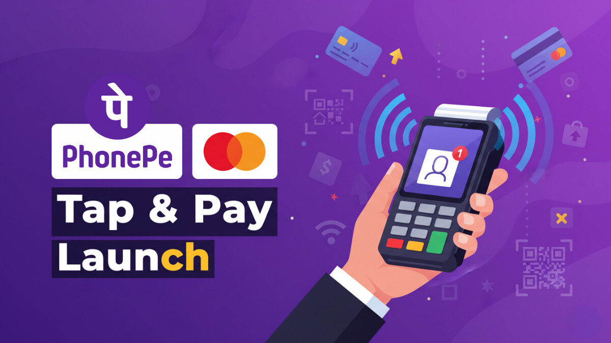 PhonePe Launches Tap & Pay with Mastercard | Contactless NFC Payments