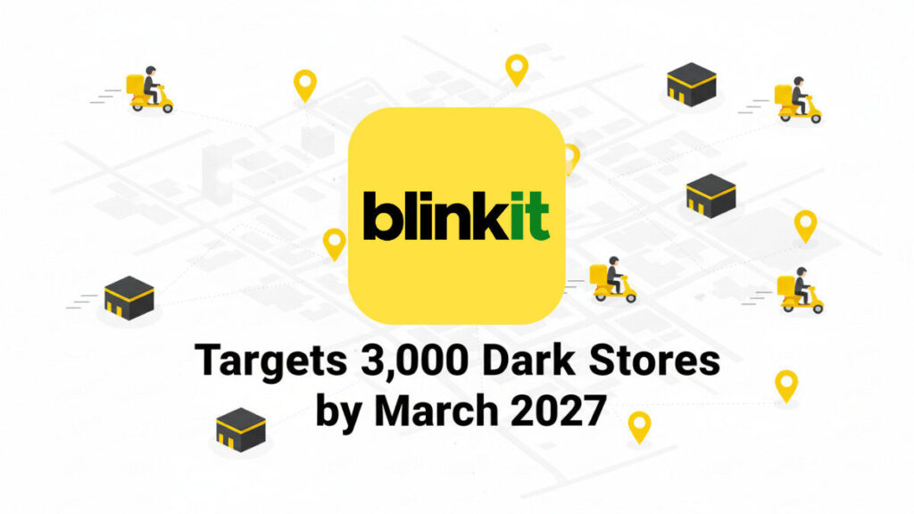 Blinkit Targets 3,000 Dark Stores by 2027 | Quick Commerce Expansion Plan
