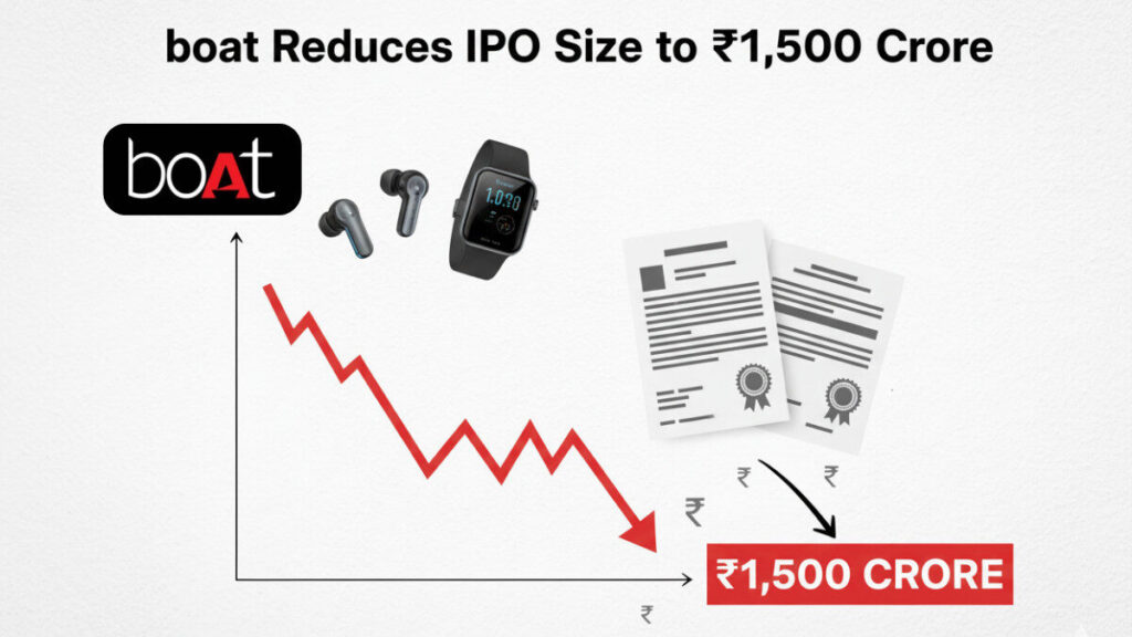 boAt Reduces IPO Size to ₹1,500 Crore Ahead of Market Debut
