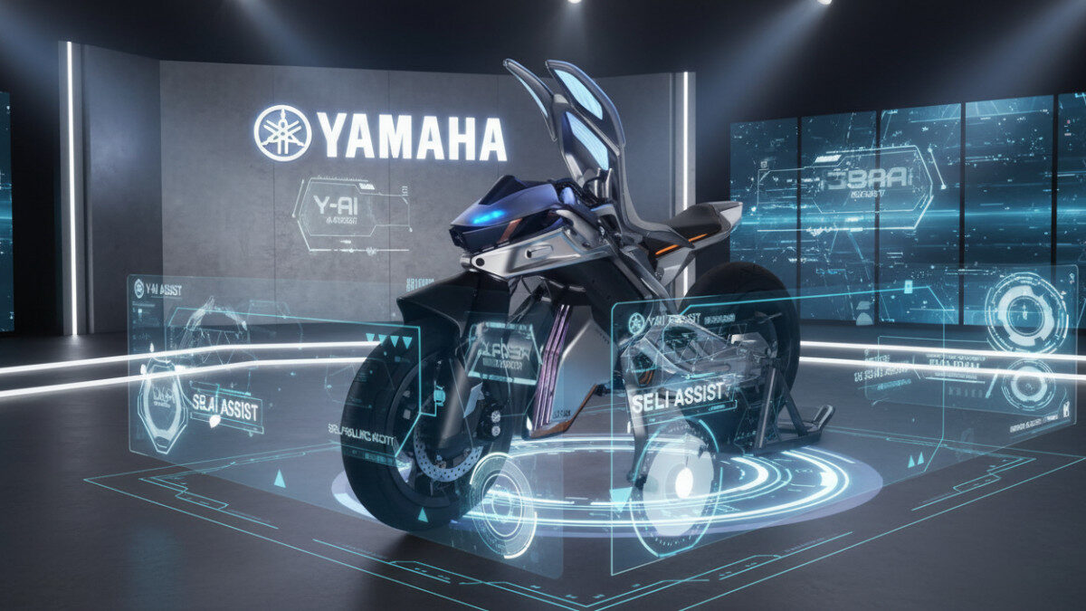 Yamaha Unveils AI Bike That Balances Itself | Future of Smart Motorcycling