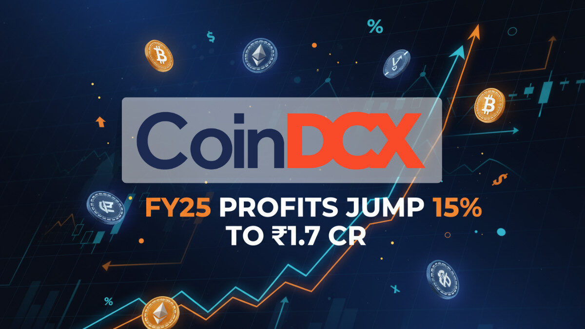 CoinDCX FY25 Profit Rises 15% to ₹1.7 Crore on Market Revival
