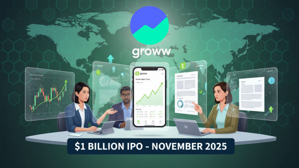 Groww Plans $1 Billion IPO in November 2025, Eyes $8 Billion Valuation